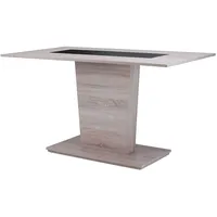 ByLIVING Esstisch VIENNA Säulentisch, Breite 110 cm