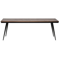 Daheim Esstisch Rhombic 220 x 90 cm Holz Braun