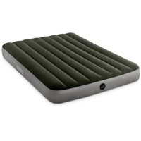Intex Downy Fiber-tech Doppel-luftbett - Green / Grey -