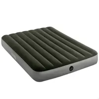 Intex Downy Fiber-tech Doppel-luftbett - Green / Grey -