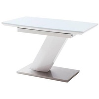 MCA Furniture Esstisch »Galina«, Bootsform in weiß Hochglanz