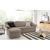 DOMO collection »Pegnitz, elegante Rückensteppung, kompakte Stellmaße 238/141cm, L-Form«,