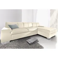 DOMO collection Ecksofa »Star, zeitlose Formensprache, elegante Optik, L-Form«,