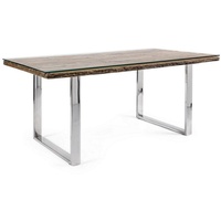 BIZZOTTO Esstisch Stanton mit Glasplatte, 180 cm