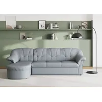 DOMO collection »Pegnitz, elegante Rückensteppung, kompakte Stellmaße 238/141cm, L-Form«,