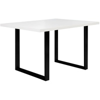 Roller FORTE TABLES Tisch nicht ausziehbar, Holzwerkstoff, Weiß, 140