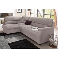 Sit&more Ecksofa »Pandora L-Form«, wahlweise mit Bettfunktion und Bettkasten