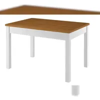 Erst-Holz Zweifarbiger Küchentisch 80 x 75 x 120 cm