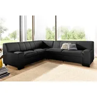 DOMO collection Ecksofa DOMO COLLECTION "Norma, moderne Armlehnen, zeitlos
