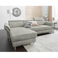 Sit&more Ecksofa »Avignon L-Form«, Kopfteilverstellung, wahlweise mit Bettfunktion und