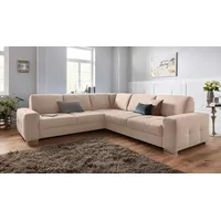 Sit&more Ecksofa SIT & MORE "Santorini L-Form", beige, B:276cm