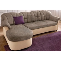 DOMO collection Ecksofa DOMO COLLECTION "Flores Schlafsofa, B/T/H: 233/142/86