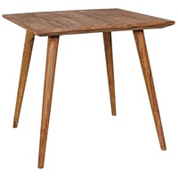KADIMA DESIGN Retro Landhausstil Esstisch Massivholz - Braun, Handgefertigt.