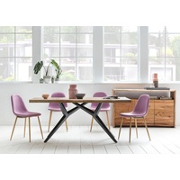 SIT Möbel SIT Esstisch »Tables«, mit elegantem Metallgestell, Shabby