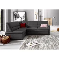 Sit&more Ecksofa »Pisa L-Form«, mit Federkern, wahlweise mit Bettfunktion