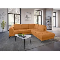 Sit&more Ecksofa SIT & MORE "Bendigo L-Form", gelb (curry),