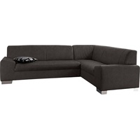 DOMO collection Ecksofa »Alisson, zeitlose Optik, flache Armlehnen, L-Form«,