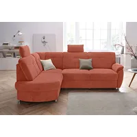 Sit&more Ecksofa SIT & MORE "Sonoma L-Form", orange (terra),