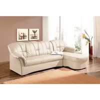 DOMO collection Ecksofa DOMO COLLECTION "Papenburg, zeitlose Rückensteppung, elegante