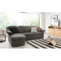 DOMO collection Ecksofa »Pegnitz, elegante Rückensteppung, kompakte Stellmaße 238/141cm,