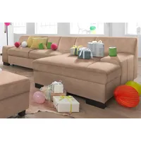 DOMO collection Ecksofa »Norma, elegant und modern, mit flachen