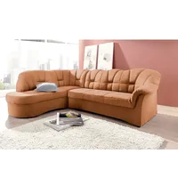 DOMO collection Ecksofa DOMO COLLECTION "Papenburg, zeitlose Rückensteppung, elegante