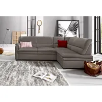 Sit&more Ecksofa »Pisa L-Form«, mit Federkern, wahlweise mit Bettfunktion