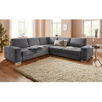 Sit&more Ecksofa »Santorini L-Form«, mit Federkern und Sitztiefenverstellung, wahlweise