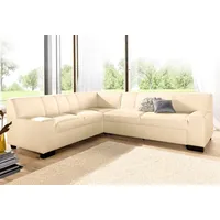 DOMO collection Ecksofa »Norma, moderne Armlehnen, zeitlos und elegant,