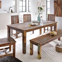 FineBuy Esszimmertisch KALKUTTA 120 x 70 cm Esstisch Tisch