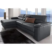 Sit&more Ecksofa »Ascara L-Form«, inklusive Boxspring/Federkern-Polsterung, wahlweise mit Bettfunktion