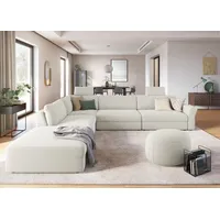 Sit&more Ecksofa SIT & MORE "Cadabra L-Form", beige (linen),