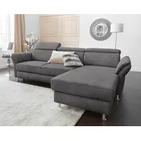 Sit&more Ecksofa »Avignon L-Form«, Kopfteilverstellung, wahlweise mit Bettfunktion und