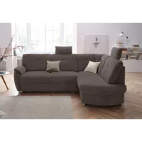 Sit&more Ecksofa »Sonoma L-Form«, wahlweise mit Bettfunktion und Bettkasten