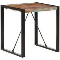 VidaXL Esstisch 70x70x75 cm Recyceltes Massivholz