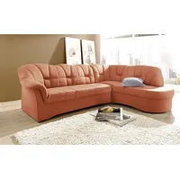 DOMO collection Ecksofa DOMO COLLECTION "Papenburg, zeitlose Rückensteppung, elegante