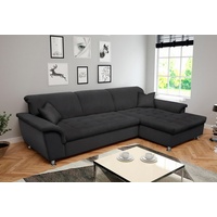DOMO collection Ecksofa Franzi, wahlweise mit Bettfunktion, Bettkasten und