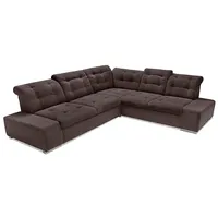 Sit&more Ecksofa SIT & MORE "Pale L-Form", braun, B:280cm