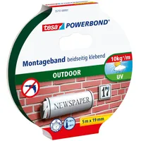 Tesa Montageband Outdoor 5 m x 19 mm