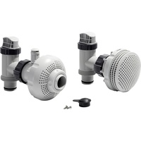 Intex Anschluss-Set Ø 38 mm, 4 bis 7,3m3/h grau