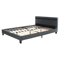 Home Deluxe Astro LED 140 x 200 cm dunkelgrau