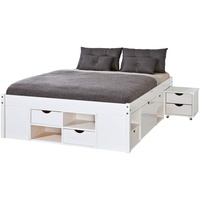 Interlink Funktionsbett Till 160 x 200 cm weiß
