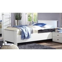 WIMEX Bett WIMEX "Chalet", weiß, B:109cm L:210cm, Beschläge aus