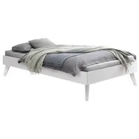 Hasena Bett Calvari 90 x 200 cm Holz Weiß