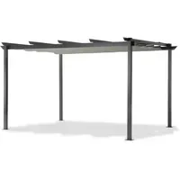 LECO Pergola 3 x 4 m lichtgrau