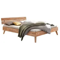 Hasena Massivholzbett Ortona 180 x 200 cm Holz Braun