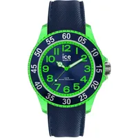 ICE-Watch ICE cartoon Dino 34 mm Silikongehäuse Blau Grün