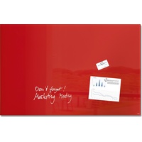 Sigel Artverum Glas-Magnetboard rot, 100x65cm (GL 142)