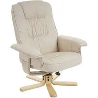 Mendler Relaxsessel Fernsehsessel Sessel ohne Hocker M56 Kunstleder -