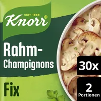 KNORR Fix für leckere Rahmchampignons ohne geschmacksverstärkende Zusatzstoffe 30x